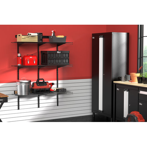 ClosetMaid MaxLoad 61.21" H x 48" W x 16.93" D HeavyDuty Garage Organizer Kit & Reviews Wayfair